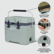 Igloo 25 QT Overland Ice Chest Cooler, White