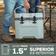 Igloo 25 QT Overland Ice Chest Cooler, White