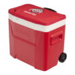 The University of Ohio State Buckeyes 28 QT Laguna Soft Top Wheeled Cooler by Igloo, Red