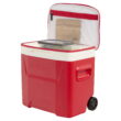 The University of Ohio State Buckeyes 28 QT Laguna Soft Top Wheeled Cooler by Igloo, Red