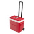 The University of Ohio State Buckeyes 28 QT Laguna Soft Top Wheeled Cooler by Igloo, Red