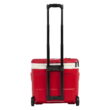 The University of Ohio State Buckeyes 28 QT Laguna Soft Top Wheeled Cooler by Igloo, Red