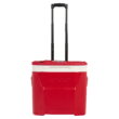 The University of Ohio State Buckeyes 28 QT Laguna Soft Top Wheeled Cooler by Igloo, Red