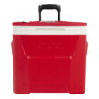 The University of Ohio State Buckeyes 28 QT Laguna Soft Top Wheeled Cooler by Igloo, Red