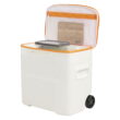 University of Tennessee Volunteers 28 QT Laguna Soft Top Wheeled Cooler by Igloo, White and Orange