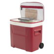 University of Arkansas Razorbacks 28 QT Laguna Soft Top Wheeled Cooler by Igloo, Red
