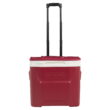 University of Arkansas Razorbacks 28 QT Laguna Soft Top Wheeled Cooler by Igloo, Red