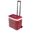 University of Arkansas Razorbacks 28 QT Laguna Soft Top Wheeled Cooler by Igloo, Red
