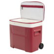 University of Arkansas Razorbacks 28 QT Laguna Soft Top Wheeled Cooler by Igloo, Red