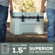 Igloo 50 QT Overland Ice Chest Cooler, White