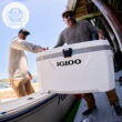 Igloo 70 Qt Latitude Marine Ultra, White and Moonscape Igloo 70 Qt Latitude Marine Ultra, White and Moonscape