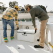 Igloo 70 Qt Latitude Marine Ultra, White and Moonscape Igloo 70 Qt Latitude Marine Ultra, White and Moonscape