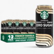 Starbucks Zero Sugar French Vanilla Doubleshot Coffee Energy Drink, 15 fl oz Cans, 12 pack&ZeroWidthSpace;