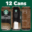 Starbucks Zero Sugar Dark Chocolate Doubleshot Coffee Energy Drink, 15 fl oz Cans, 12 pack&ZeroWidthSpace;