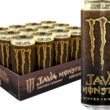 (12 Cans) Monster Energy Java Café Latte, Coffee + Energy Drink, 15 fl oz cans