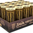 (12 Cans) Monster Energy Java Café Latte, Coffee + Energy Drink, 15 fl oz cans
