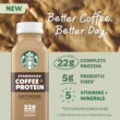 Starbucks Coffee & Protein, Classic Mocha, 12 fl oz Bottles, (12 Pack) High Protein Iced Coffee&ZeroWidthSpace;