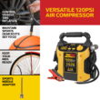EverStart Maxx 1000 Peak Amp Jump Starter with 120 PSI Compressor, Pivoting LED Light, 3X USB Ports EverStart Maxx 1000 Peak Amp Jump Starter with 120 PSI Compressor, Pivoting LED Light, 3X USB Ports