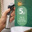 Philips Norelco All-In-One 7000 Series 22-Piece Trimmer - Electric Shaver and Clipper For Face, Beard, Hair & Body, Self-Sharpening Full Metal Blades, 25 Length Settings (0.5-16 Mm), MG7965/49