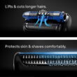 Braun Electric Razor for Men Series 6, Electric Shaver, Precision Trimmer, S6 6120s