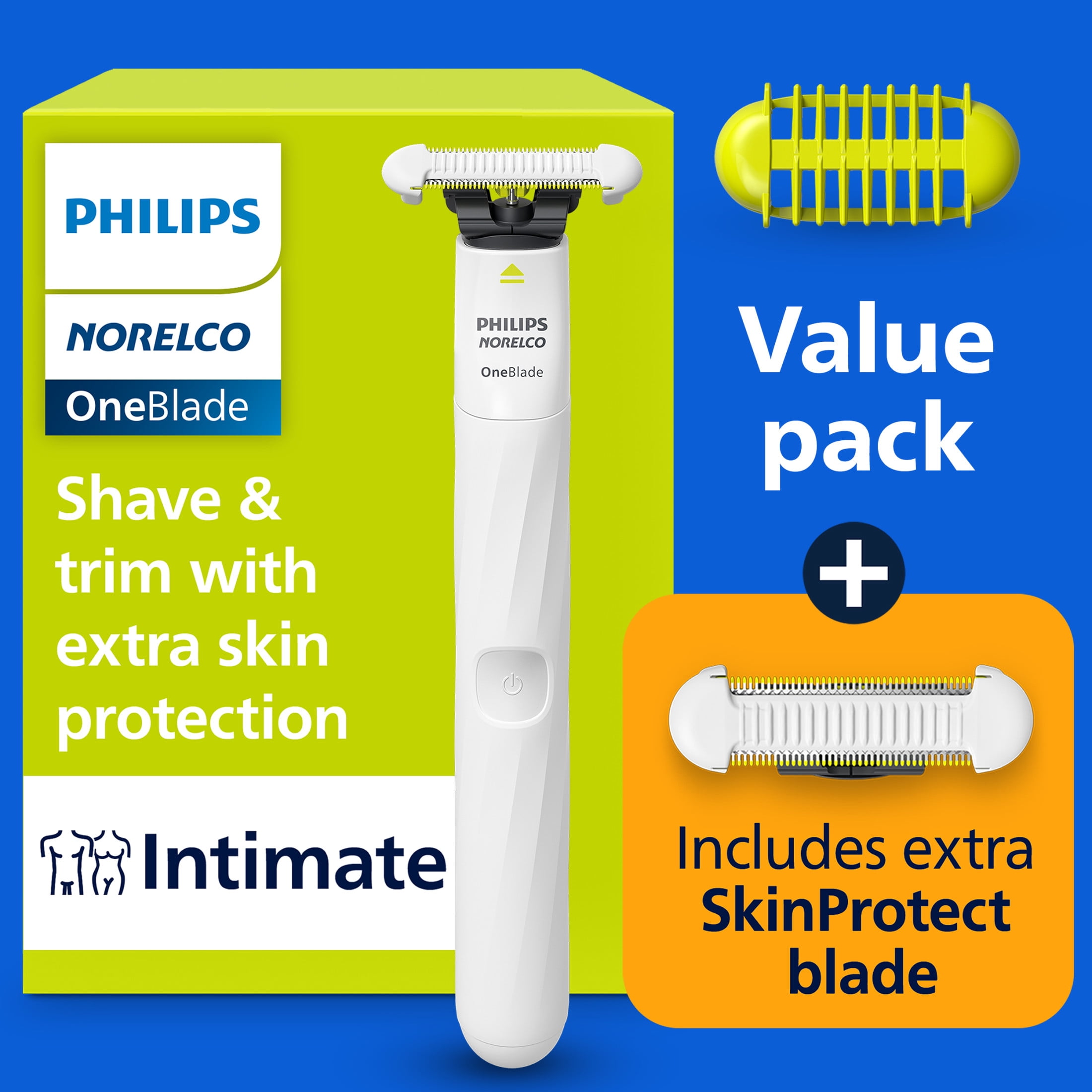Philips Norelco Oneblade Intimate Pubic Groomer Philips Norelco Oneblade Intimate Pubic Groomer