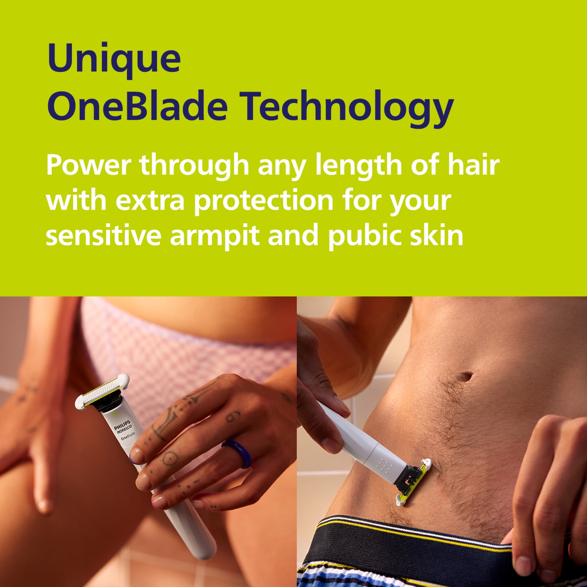 Philips Norelco Oneblade Intimate Pubic Groomer Philips Norelco Oneblade Intimate Pubic Groomer