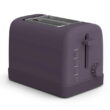 bella 2-Slice Toaster, 6 Setting Shade Control with Reheat, Cancel, Bagel & Defrost Buttons, Removable Crumb Tray, Anti Jam & Auto Shutoff, Plum