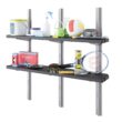Suncast 10-in x 49.65-in Black Resin Storage Shed Shelf