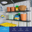 Suncast 10-in x 49.65-in Black Resin Storage Shed Shelf