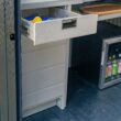 Suncast 22.25-in x 18.5-in Gray Resin Storage Shed Drawer