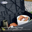 Suncast Outdoor Storage 73-Gallon Cyberspace Plastic Deck Box