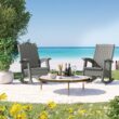 Suncast Storage Dove Gray Plastic Frame Rocking Chair with Solid Seat Suncast Storage Dove Gray Plastic Frame Rocking Chair with Solid Seat