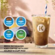 Keurig K-Express Essentials Plus, Iced and Hot Single-Serve K-Cup Pod Coffee Maker, Black