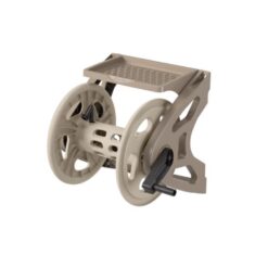 Suncast Hose Handler Resin Wall Mount Retractable Hose Reel Taupe 200 ft Capacity