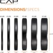 CAP 2-inch Olympic Bumper Plate Weight Set | 160 lbs | Multiple Colors | Storage Rack Optional CAP 2-inch Olympic Bumper Plate Weight Set | 100-370 lbs | Multiple Colors | Storage Rack Optional