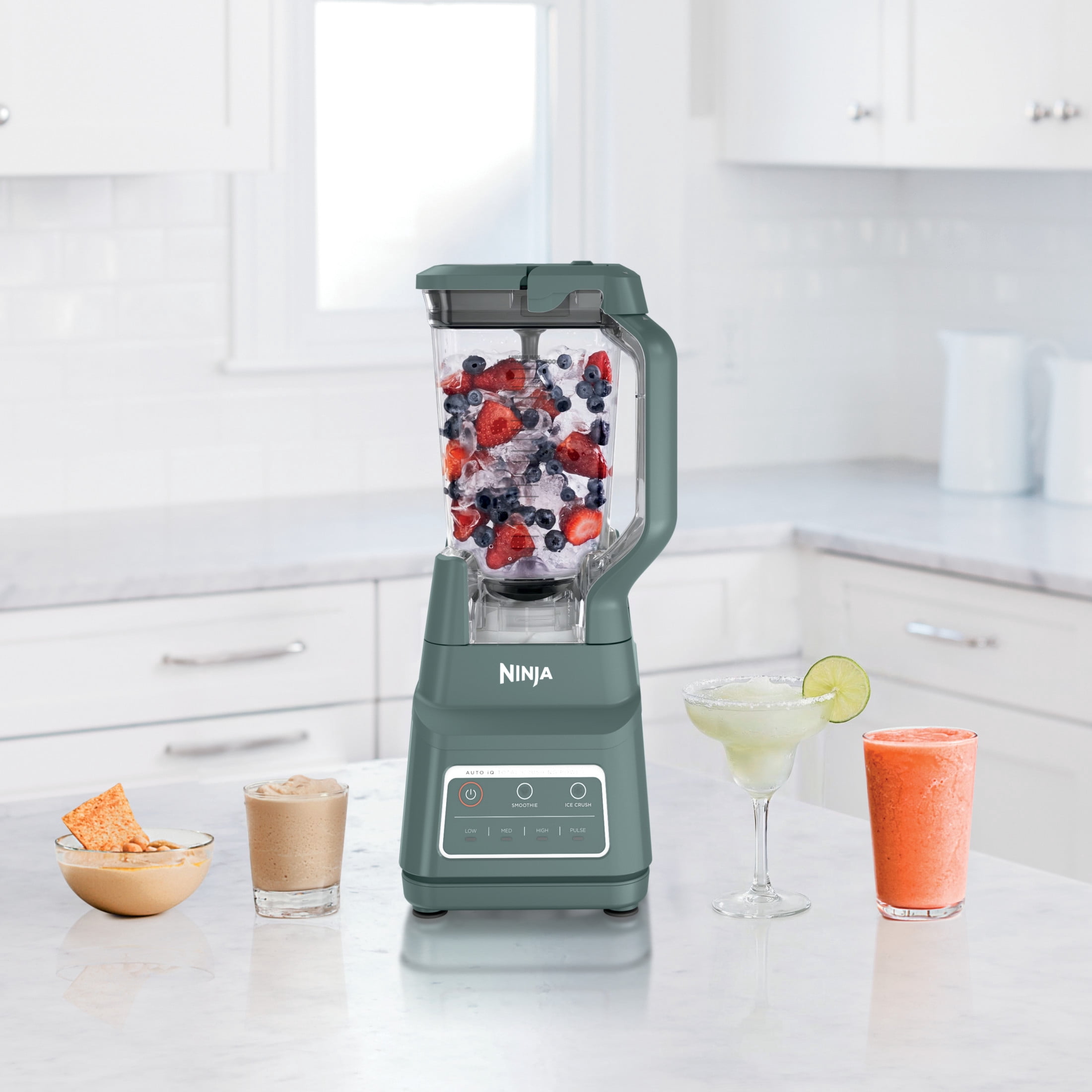 Ninja Professional Plus Blender, Smoothies, Ice Crush with 2 Auto-iQ Preset Programs, 1200W, 72 Oz, BN700 Sage Ninja Professional Plus Blender, Smoothies, Ice Crush with 2 Auto-iQ Preset Programs, 1200W, 72 Oz, BN700 Sage