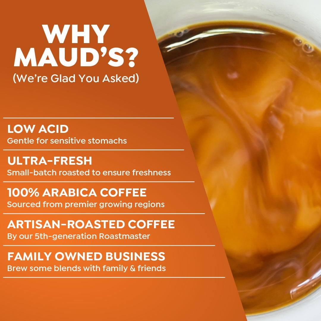 Maud's Decaf Pumpkin Spice Flavored Coffee Pods, 72 ct, Medium Roast Flavored Coffee in Single Serve Pods – 100% Arabica Coffee, Compatible with Keurig K Cups Maker Maud's Decaf Pumpkin Spice Flavored Coffee Pods, 72 ct, Medium Roast Flavored Coffee in Single Serve Pods – 100% Arabica Coffee, Compatible with Keurig K Cups Maker