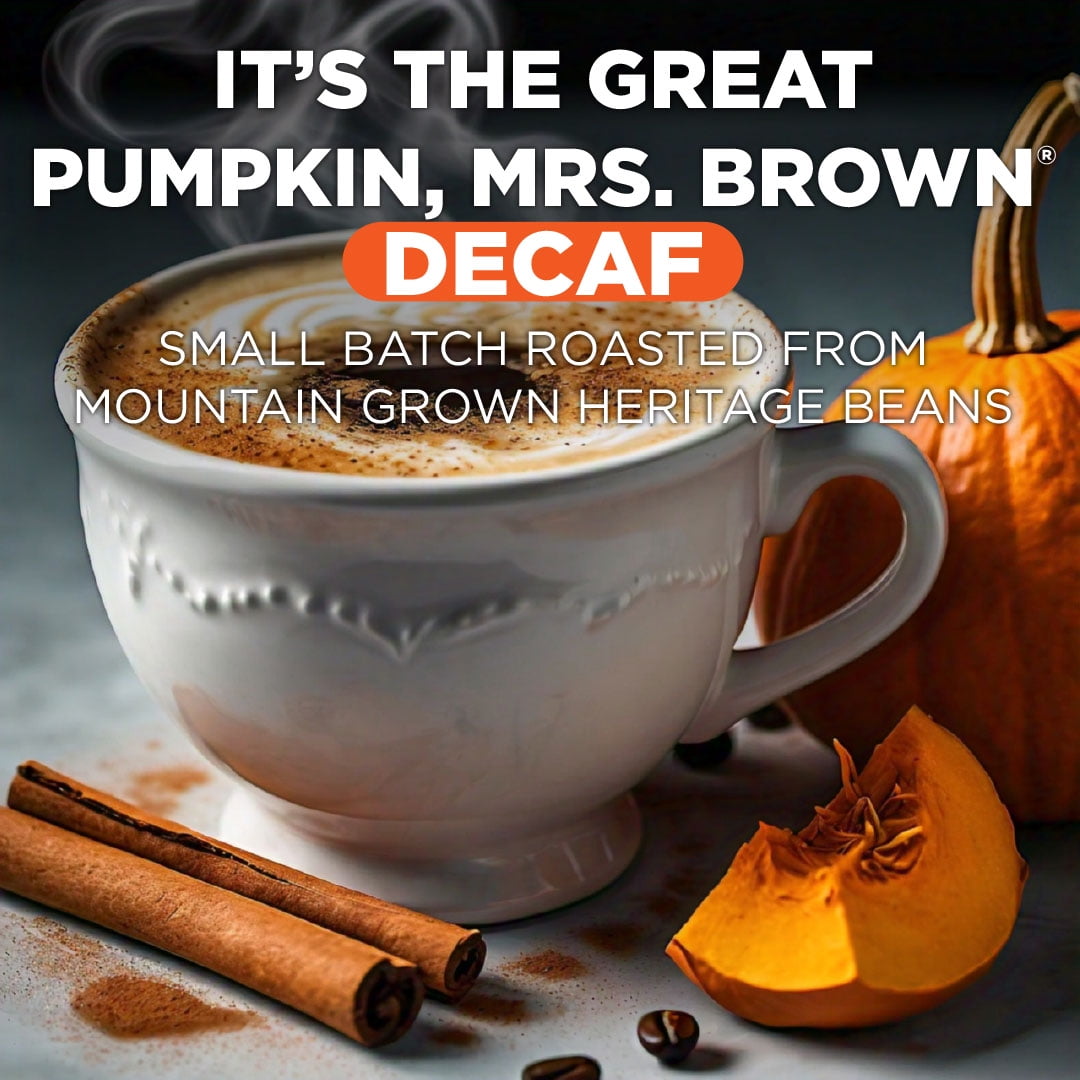Maud's Decaf Pumpkin Spice Flavored Coffee Pods, 72 ct, Medium Roast Flavored Coffee in Single Serve Pods – 100% Arabica Coffee, Compatible with Keurig K Cups Maker Maud's Decaf Pumpkin Spice Flavored Coffee Pods, 72 ct, Medium Roast Flavored Coffee in Single Serve Pods – 100% Arabica Coffee, Compatible with Keurig K Cups Maker