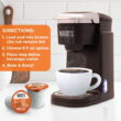 Maud's Decaf Pumpkin Spice Flavored Coffee Pods, 72 ct, Medium Roast Flavored Coffee in Single Serve Pods – 100% Arabica Coffee, Compatible with Keurig K Cups Maker Maud's Decaf Pumpkin Spice Flavored Coffee Pods, 72 ct, Medium Roast Flavored Coffee in Single Serve Pods – 100% Arabica Coffee, Compatible with Keurig K Cups Maker