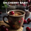 Maud's Cherry Flavored Coffee Pods, 50ct, Medium Roast Flavored Coffee in Single Serve Pods – 100% Arabica Beans, Compatible with Keurig K Cups Maker