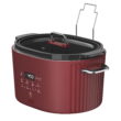 Thyme & Table 6QT Programmable Slow Cooker, Cabernet Red