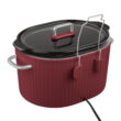 Thyme & Table 6QT Programmable Slow Cooker, Cabernet Red
