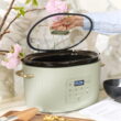 Thyme & Table 6QT Programmable Slow Cooker, Eucalyptus Green