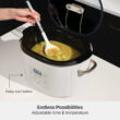 Thyme & Table 6QT Programmable Slow Cooker, Sand White