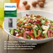 Philips Kitchen Appliances Compact Pasta and Noodle Maker, Viva Collection, Comes with 3 Default Classic Pasta Shaping Discs, Fully Automatic, Recipe Book, Small, Black (HR2371/05)