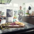 Philips Kitchen Appliances Compact Pasta and Noodle Maker, Viva Collection, Comes with 3 Default Classic Pasta Shaping Discs, Fully Automatic, Recipe Book, Small, White (HR2370/05)