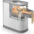 Philips Kitchen Appliances Compact Pasta and Noodle Maker, Viva Collection, Comes with 3 Default Classic Pasta Shaping Discs, Fully Automatic, Recipe Book, Small, White (HR2370/05)