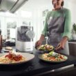 Philips Kitchen Appliances Compact Pasta and Noodle Maker, Viva Collection, Comes with 3 Default Classic Pasta Shaping Discs, Fully Automatic, Recipe Book, Small, White (HR2370/05)