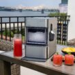 GE Profile Opal 2.0 Ultra Nugget Ice Maker with Scale Inhibiting Filter, Scoop Included, 38 lbs in 24 Hours, Pellet Ice Machine with WiFi & Smart Connected, Stainless Steel