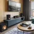 Klipsch Reference Next-Generation R-50C Horn-Loaded Center Channel Speakers for Crystal-Clear Home Theater Dialogue in Black